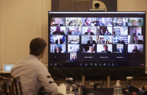 Η τηλεδιάσκεψη του Πρωθυπουργού με την ομογένεια στη Λατινική Αμερική (2021)