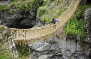 Οι κρεμαστές γέφυρες των Ίνκας – Τουλάχιστον 200 βρήκαν οι Ισπανοί τον 16ο αιώνα