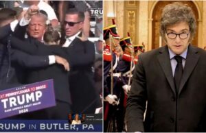 Σκληρή επίθεση στην διεθνή Αριστερά από τον πρόεδρο της Αργεντινής με αφορμή την επίθεση στον Τραμπ