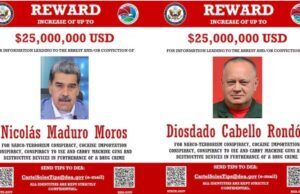 Ανέβασαν το ποσό της επικήρυξης οι ΗΠΑ για Μαδούρο – Καβέγιο