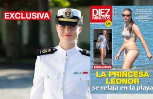 Η πριγκίπισσα Λεονόρ με μπικίνι στην Ουρουγουάη