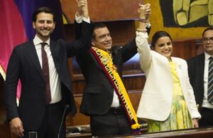 Ο Ντανιέλ Νομπόα ορκίστηκε πρόεδρος στο Εκουαδόρ – “Θα πολεμήσω το οργανωμένο έγκλημα”