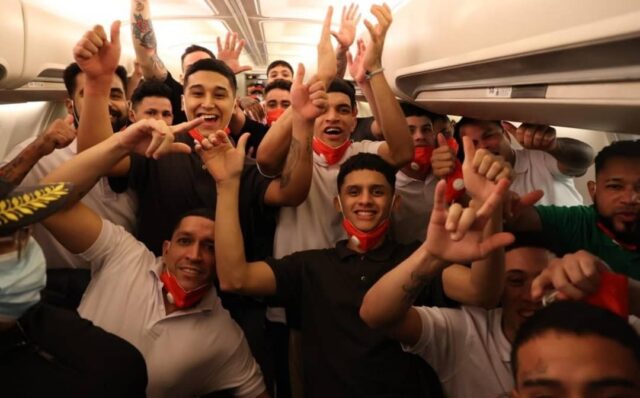 presos politicos venezuela avion