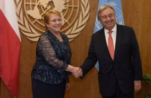 Η Χιλή προτείνει την πρώην πρόεδρο Μισέλ Μπατσελέτ για διάδοχο του Γ.Γ. του ΟΗΕ Γκουτέρες