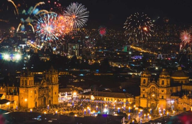 navidad cuzco peru ano nuevo lima noche