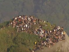 Εκατοντάδες τουρίστες εγκλωβίστηκαν σε βουνοκορφή στη Βραζιλία σε αστυνομική επιχείρηση