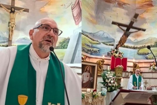 Σοκ από τον θάνατο ιερέα στο Εκουαδόρ στον οποίο έπεσε επάνω του ο Εσταυρωμένος